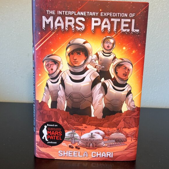 Set of 2 Mars Patel Sci-fi Adventure Middle School Book Series by Sheela Chari - Picture 10 of 14